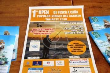 Presentación de las fiestas del muelle de Taliarte en honor de la Virgen del Carmen (Foto TA)